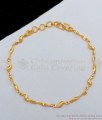 One Gram Gold Bracelet Ladies Light Weight Design For Special Occasions BRAC210