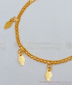 Creative Designer Model One Gram Gold Bracelet Jewelry Collection Online BRAC211