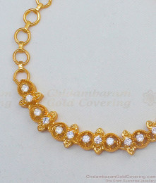 Glowing White Stone Gold Bracelets For Womens Online Collections BRAC212 Glowing White Stone Gold Bracelets For Womens Online Collections BRAC212