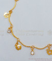 Apple Design Gold Plated Light Weight Bracelet Collections Online BRAC213