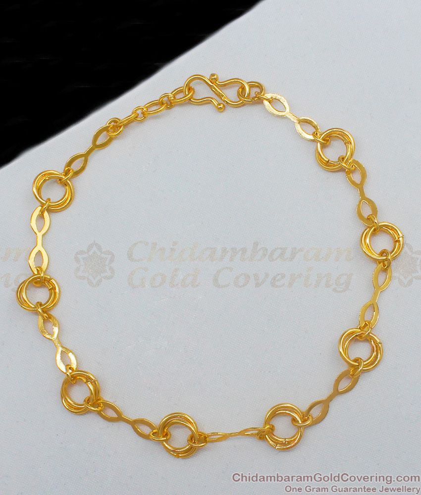 Iconic Gold Tone Bracelets One Gram Gold Jewelry Collections BRAC222