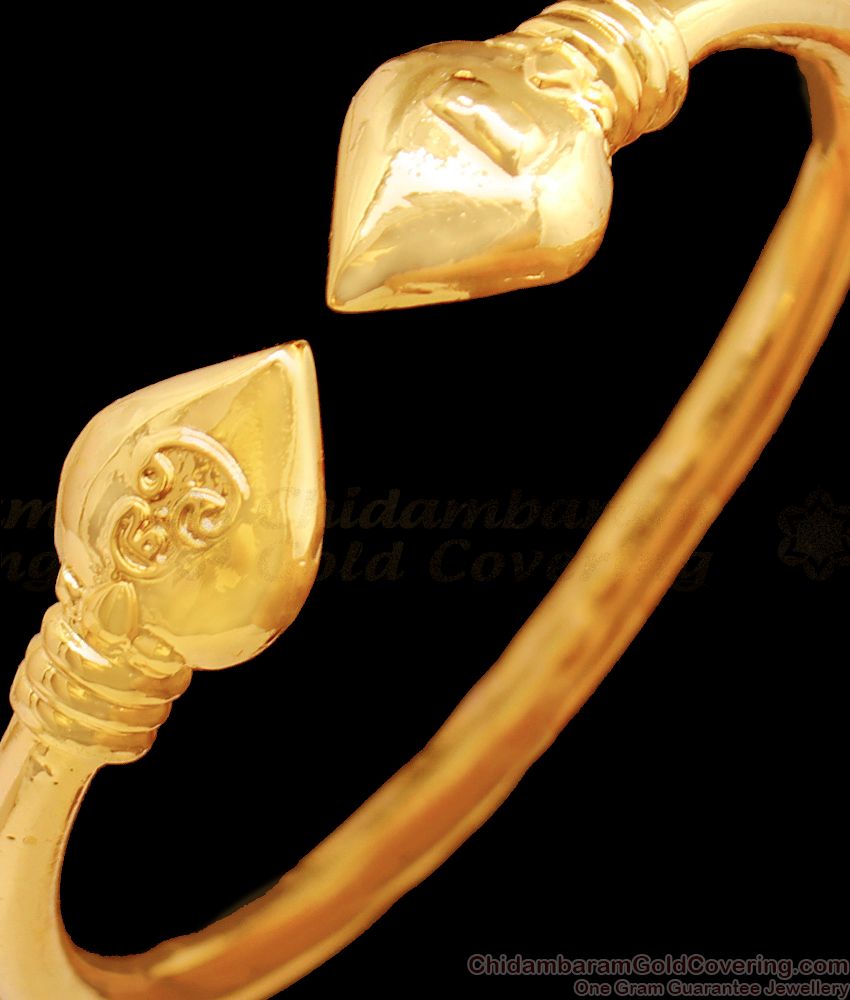 Original Impon Om Muruga Mens Kappu Design Long Life Jewelry Daily Wear BRAC226