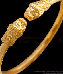 Lion Head Original Impon Mens Large Kappu Design Long Life Jewelry Daily Wear BRAC229 Lion Head Original Impon Mens Large Kappu Design Long Life Jewelry Daily Wear BRAC229