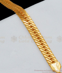 Artistic Bracelet For Mens Party Wear Jewelry One Gram Gold Designs BRAC232 Artistic Bracelet For Mens Party Wear Jewelry One Gram Gold Designs BRAC232