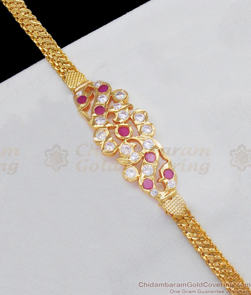Gold Bracelet for Women Bridal Wear Imitation Impon Jewelry BRAC236