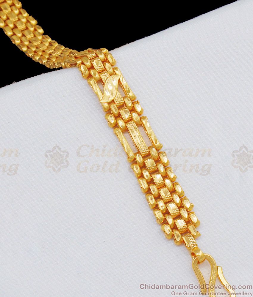 Gold Bracelet For Men One Gram Gold Imitation Jewelry Designs BRAC237