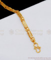 Thin Gold Chain Bracelet For Men One Gram Gold Jewelry Designs BRAC239