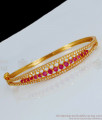 Open Type Bracelet Full Ruby Stone Collections For Girls BRAC244