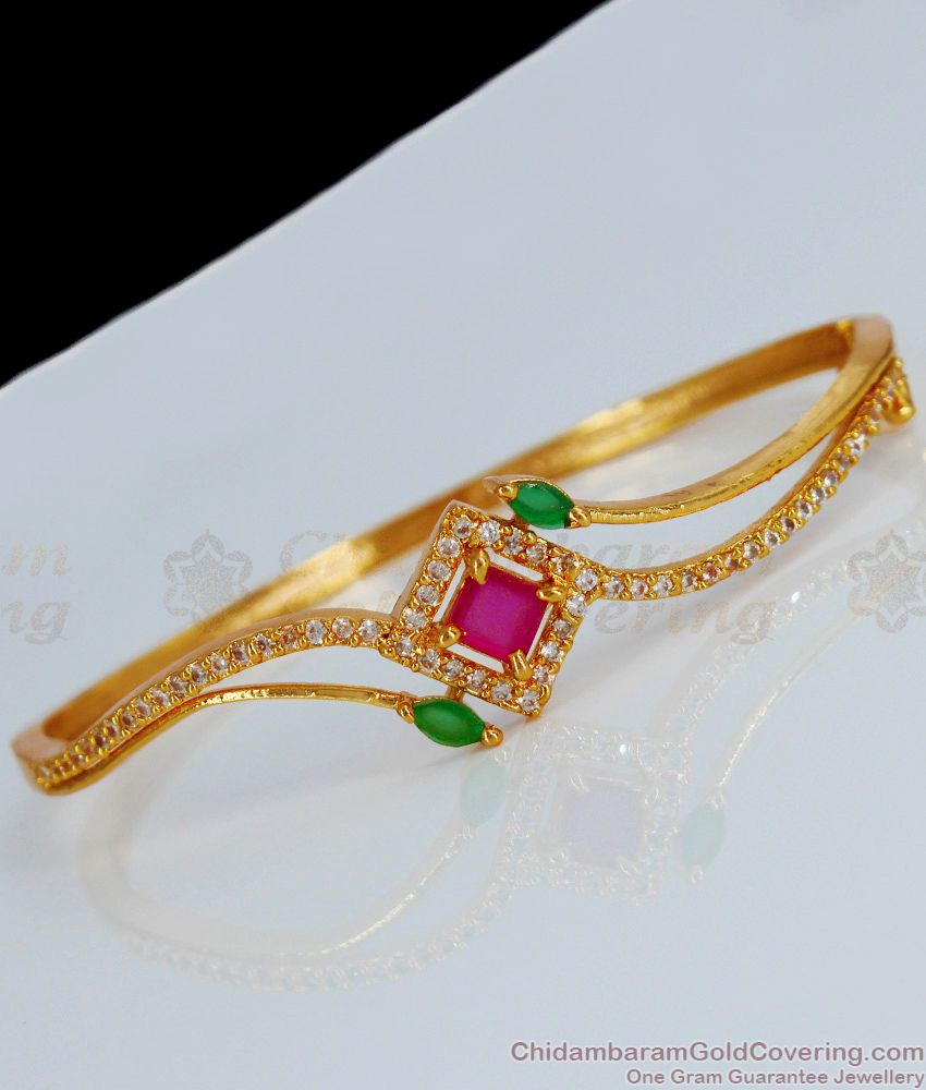 Bridesmaid Ruby Stone Bracelet Designs For Girls Jewelry Collections Online BRAC246