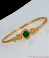 Simple Plain Green Stone Palakka Bracelet Collections Online BRAC248