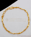 One Gram Gold Bracelet Ladies Light Weight Design For Special Occasions BRAC256