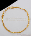 One Gram Gold Bracelet Ladies Light Weight Design For Special Occasions BRAC256 One Gram Gold Bracelet Ladies Light Weight Design For Special Occasions BRAC256