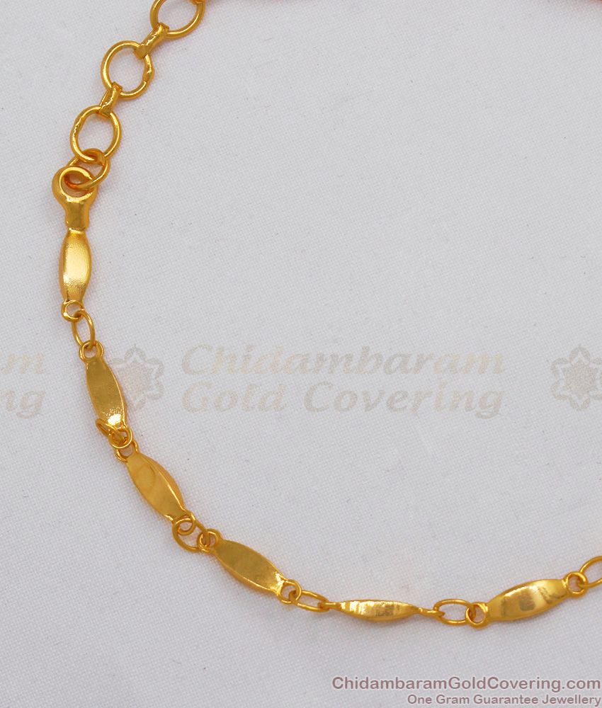 One Gram Gold Bracelet Ladies Light Weight Design For Special Occasions BRAC256 One Gram Gold Bracelet Ladies Light Weight Design For Special Occasions BRAC256