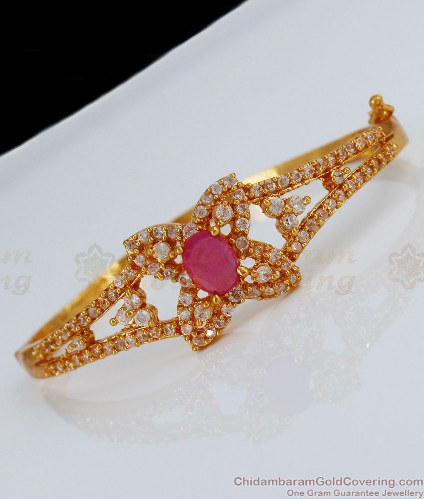 Butterfly Design AD Stone Open Type Bracelet Collections for Girls BRAC301