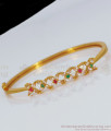 Stunning Multi Stone Open Type Bracelet For Girls BRAC303