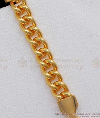 Men's 14kt Yellow Gold Curb-Link ID Bracelet | Ross-Simons-sonthuy.vn