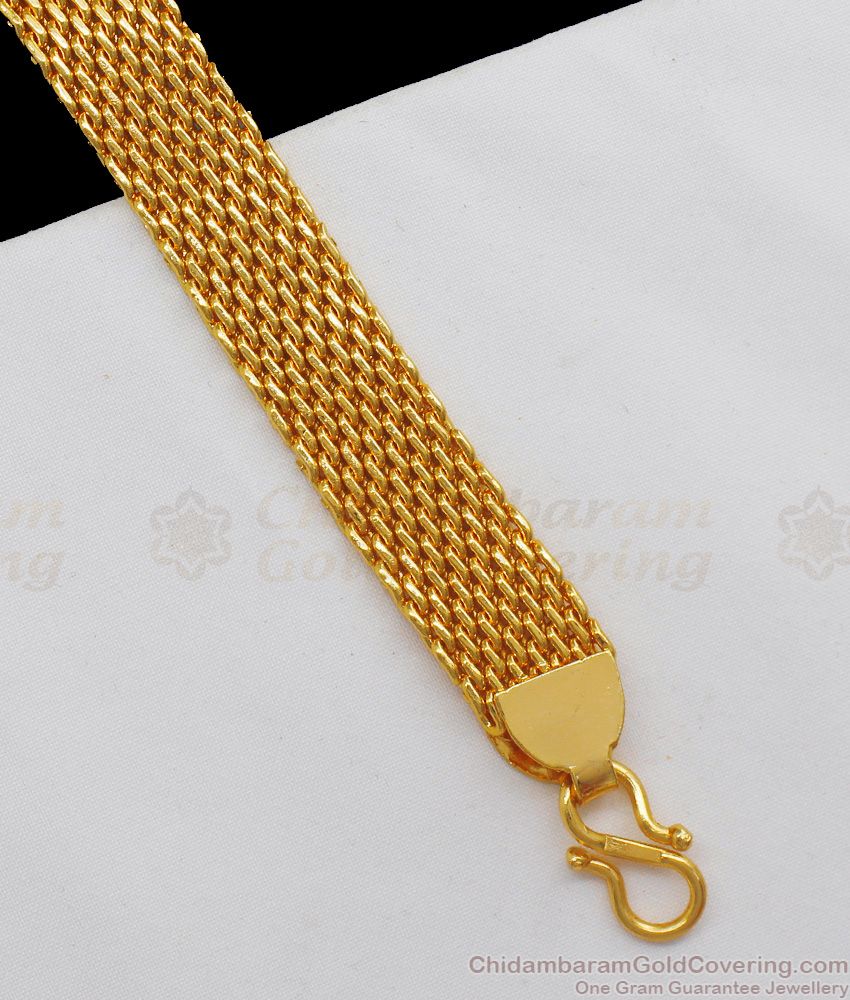 Majestic One Gram Gold Bracelet For Mens Party Wear BRAC330