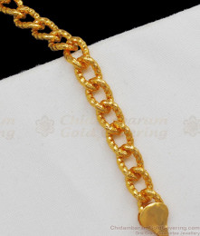 Simple Spring Type Mens Bracelet For Daily Wear BRAC334