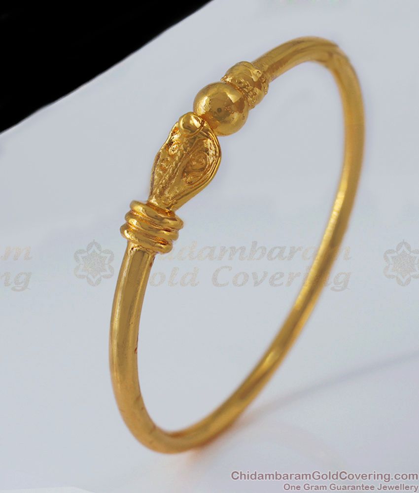 Original Impon Mens Snake Kappu Design Long Life Jewelry Daily Wear BRAC382