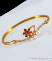 New Arrival Gold Bracelets With Pearl Design Function Wear Collections BRAC389