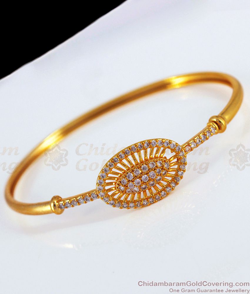Diamond Bracelet For Girls 1 Gram Gold Jewelry Collection BRAC393