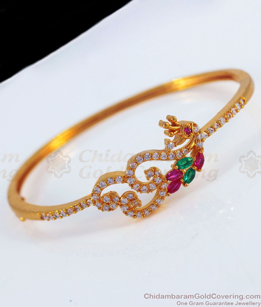 Trendy Gold Bracelets For Womens Party Wear Collections BRAC401