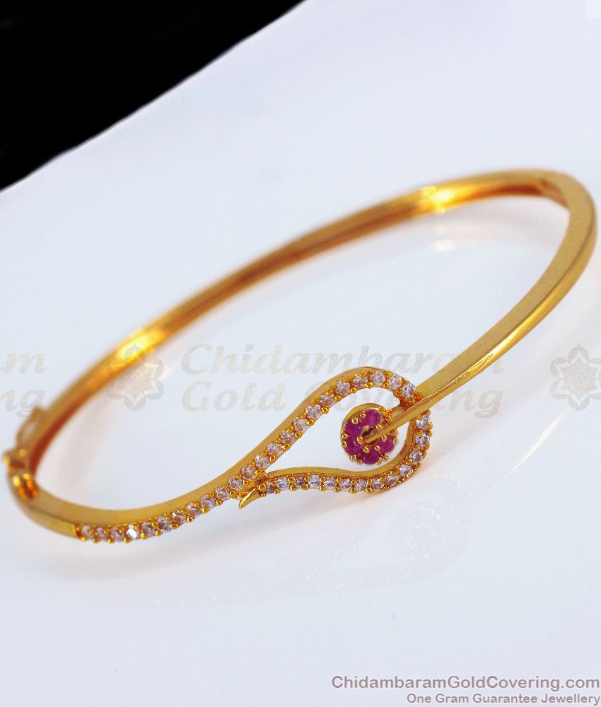 One Gram Gold Bracelets For Girls Imitation Jewelry Collections BRAC407