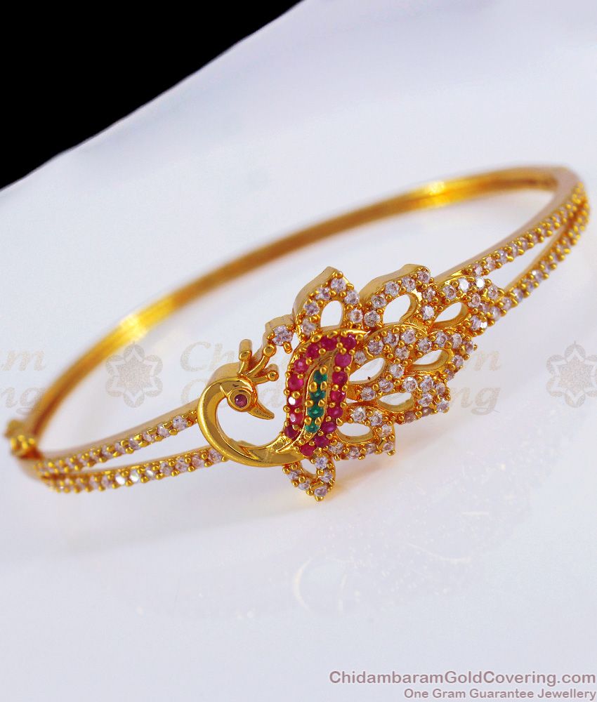 Peacock Design Diamond Bracelets For Girls Imitation Jewelry Collections BRAC412