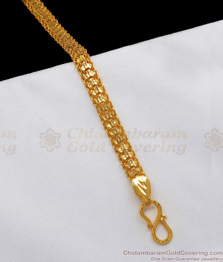 Buy Shining Gold Bracelet For Mens And Womens Daily Wear BRAC415