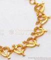 Beautiful Heart Model Gold Plated Bracelet For Womens BRAC425