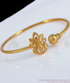 Peacock Pattern Gold Plated Bracelet For Womens BRAC431