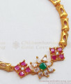 New Arrival Multi Stone Gold Plated Bracelets BRAC445