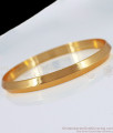 Latest Plain Impon Gold Bracelet Mens Fashion Daily Wear BRAC462