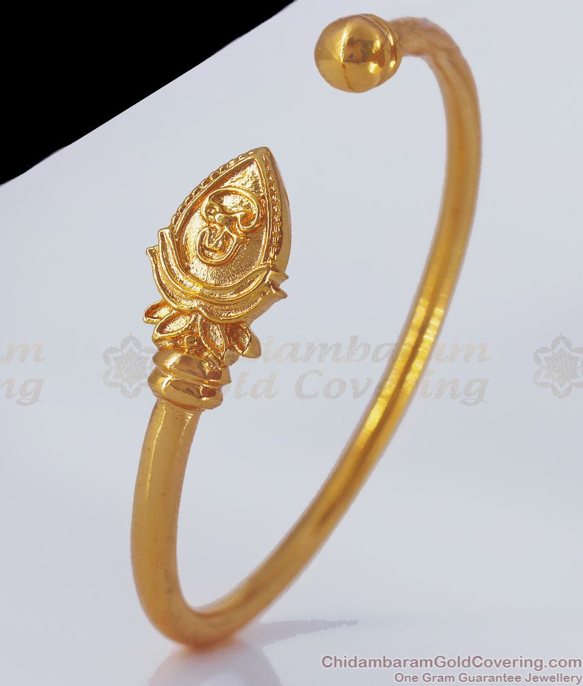 Premium Om Murugan Model Original Impon Gold Bracelet BRAC469