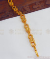 Simple Daily Use One Gram Plain Gold Chain Bracelet BRAC511