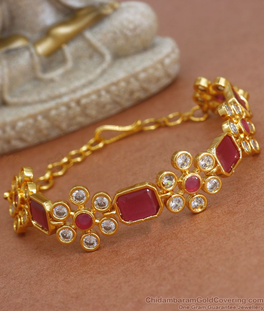 Ruby Kemp Jewelry Gold Bracelet Womens Fashion Collection  BRAC522