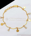 Shinning Stars Hook Type Gold Bracelets White Stone Womens Fashion BRAC546