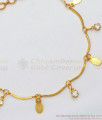 One Gram Gold Plated Ad Stone Hanging Bracelet Design Shop Online BRAC547