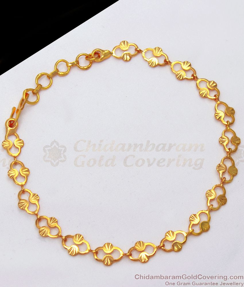 Unique Hook Type Gold Plated Bracelet Shop Online Womens Fashion BRAC549