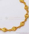 Party Wear Gold Bracelet Diamond Shaped Womens Fashion jewelry BRAC554