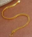 Sleeky Gold Plated Bracelet For Men Light Weight Collection BRAC571