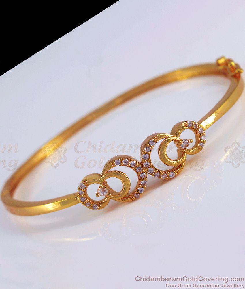 Diamond Bracelet Designs One Gram Gold Jewelry Shop Online BRAC584