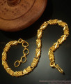Latest Gold Plated Bracelet Heart Shaped Net Pattern BRAC595
