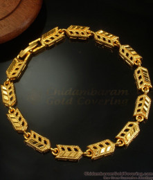 Luxurious Gold Plated Bracelet Perfect Gift For Any Men BRAC607 Luxurious Gold Plated Bracelet Perfect Gift For Any Men BRAC607