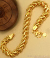 Thick Handcrafted Gold Bracelets Mens Fashion Collection BRAC616