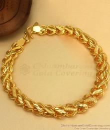 Thick Handcrafted Gold Bracelets Mens Fashion Collection BRAC616 Thick Handcrafted Gold Bracelets Mens Fashion Collection BRAC616