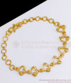 Buy Online 1 Gram Gold Bracelet Design College Wear BRAC643