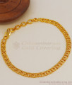 Light Weight Gold Bracelet Mens Bracelet Design BRAC650