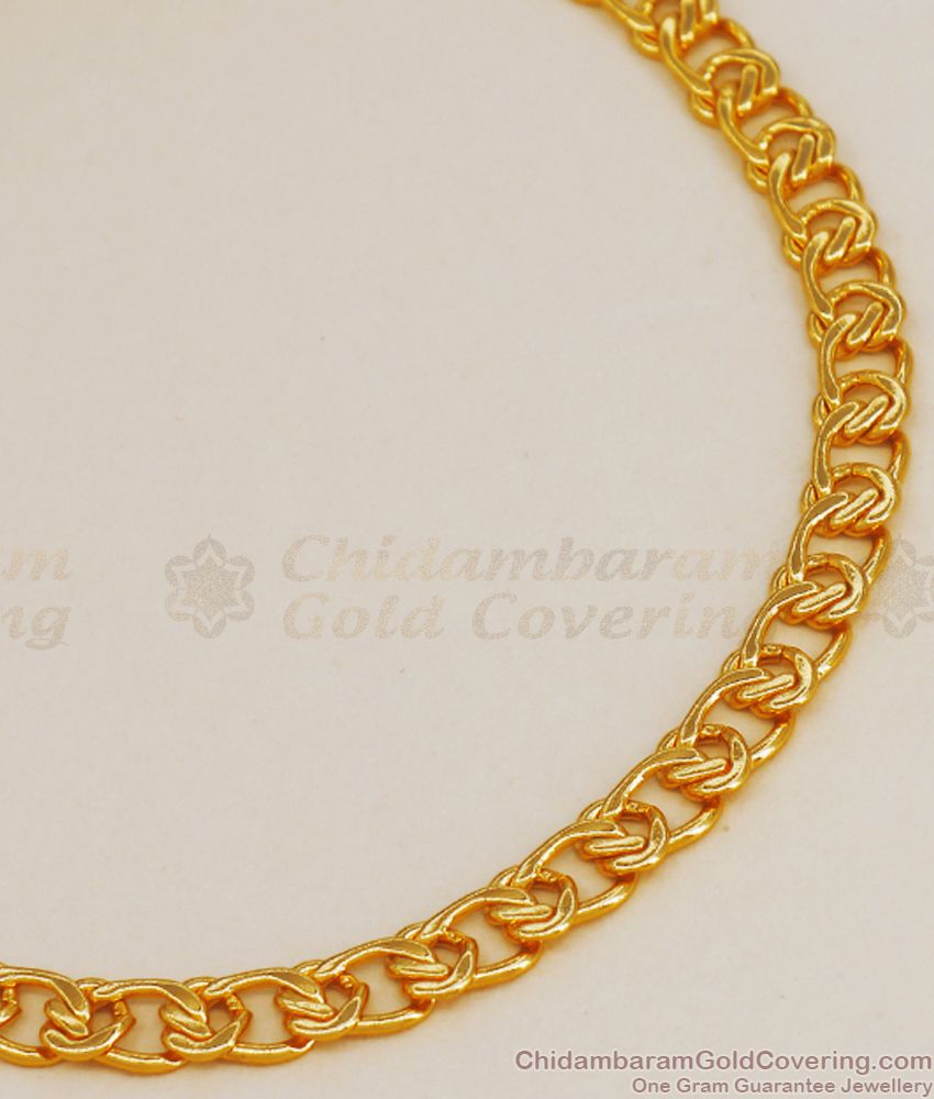 Light Weight Gold Bracelet Mens Bracelet Design BRAC650