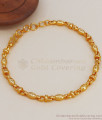 Latest Gold Tone Womens Bracelet Golden Beads Design BRAC651